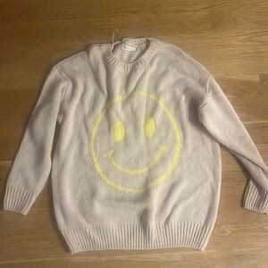 Happy face sweater
